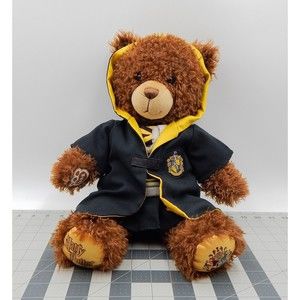 Build A Bear Wizarding World Harry Potter Hufflepuff Brown Bear Plush W Clothes